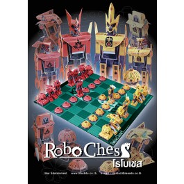 โมเดลกระดาษ ชุดหมากรุกหุ่นยนต์ โรโบเชส-RoboChess โมเดลกระดาษ ชุดหมากรุกหุ่นยนต์ โรโบเชส-RoboChess