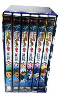 DVD : INAZUMA ELEVEN : นักเตะแข้งสายฟ้า GO - กาแล็กซี่ Boxset 2 Vol.6-11 DVD : INAZUMA ELEVEN : นักเตะแข้งสายฟ้า GO - กาแล็กซี่ Boxset 2 Vol.6-11
