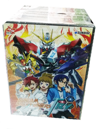 DVD : Gundam build fighters Try : กันดั้มบิลด์ไฟท์เตอร์ส ไทร Vol.01-09 Packset