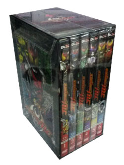 DVD : Masked rider Kiva : มาสค์ไรเดอร์ คิบะ Boxset (ดีวีดีลดราคาพิเศษ) Vol.1-6 DVD : Masked rider Kiva : มาสค์ไรเดอร์ คิบะ Boxset (ดีวีดีลดราคาพิเศษ) Vol.1-6
