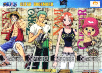 Onepiece : ที่คั่นหนังสือ วันพีช แบบ 3 Onepiece : ที่คั่นหนังสือ วันพีช แบบ 3