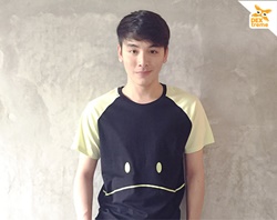 เสื้อยืดกันดั้ม : Haro Face : V.01 Size L เสื้อยืดกันดั้ม : Haro Face : V.01 Size L