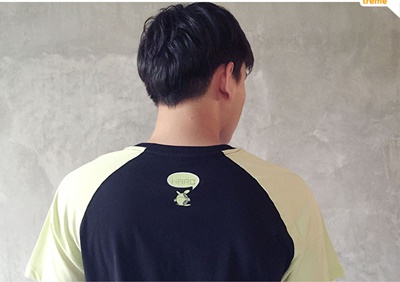 เสื้อยืดกันดั้ม : Haro Face : V.01 Size L 1 เสื้อยืดกันดั้ม : Haro Face : V.01 Size L 1
