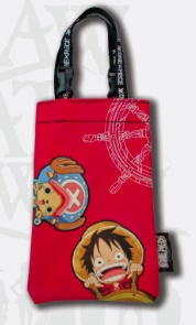 Onepiece : กระเป๋าอเนกประสงค์สีแดง ลายLuffy Onepiece : กระเป๋าอเนกประสงค์สีแดง ลายLuffy