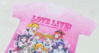 T-Shirt Love Live! Ver. Maid เสื้อยืดเลิฟไลฟ์! Size L 0 T-Shirt Love Live! Ver. Maid เสื้อยืดเลิฟไลฟ์! Size L 0