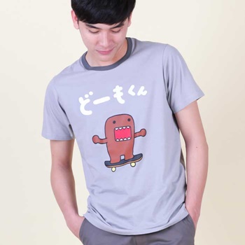 T-Shirt skateboard Domo : เสื้อยืด DOMO-GRAY สีเทา Size XS 0 T-Shirt skateboard Domo : เสื้อยืด DOMO-GRAY สีเทา Size XS 0