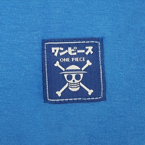 DOP-619-BL-XL เสื้อยืดวันพีซ ลาย Luffy,Sanji,Zoro สีฟ้า 2 DOP-619-BL-XL เสื้อยืดวันพีซ ลาย Luffy,Sanji,Zoro สีฟ้า 2