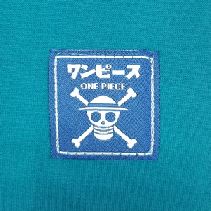 DOP-687-GR-S เสื้อยืดวันพีซ ลาย Luffy&Law สีเขียว 2 DOP-687-GR-S เสื้อยืดวันพีซ ลาย Luffy&Law สีเขียว 2
