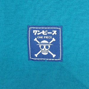 DOP-698-GR-S เสื้อยืดวันพีซ ลาย Straw Hat Crew สีเขียว 3 DOP-698-GR-S เสื้อยืดวันพีซ ลาย Straw Hat Crew สีเขียว 3