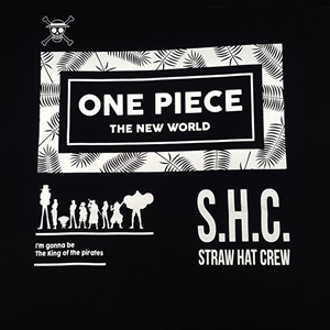 DOP-699-BK-S เสื้อยืดวันพีซ ลาย Luffy SHC สีดำ 1 DOP-699-BK-S เสื้อยืดวันพีซ ลาย Luffy SHC สีดำ 1