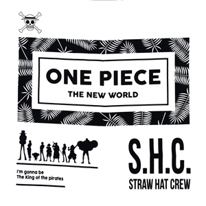 DOP-699-WH-L เสื้อยืดวันพีซ ลาย Luffy SHC สีขาว 1 DOP-699-WH-L เสื้อยืดวันพีซ ลาย Luffy SHC สีขาว 1