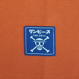 DOP-694-OR-S เสื้อวันพีซ ลาย SD LUFFY ส้ม 2 DOP-694-OR-S เสื้อวันพีซ ลาย SD LUFFY ส้ม 2