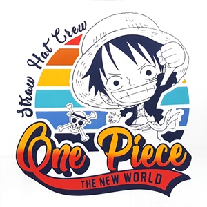DOP-696-WH-S เสื้อยืดวันพีซ ลาย SD Luffy ขาว 0 DOP-696-WH-S เสื้อยืดวันพีซ ลาย SD Luffy ขาว 0