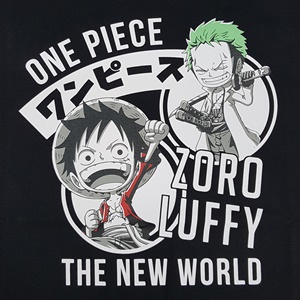 DOP-700-BK-M เสื้อยืดวันพีซ ลาย SD Luffy สีดำ 1 DOP-700-BK-M เสื้อยืดวันพีซ ลาย SD Luffy สีดำ 1