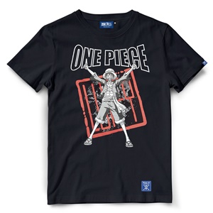 DOP-761-BK-S เสื้อยืดวันพีซ ลาย Luffy สีดำ 3 DOP-761-BK-S เสื้อยืดวันพีซ ลาย Luffy สีดำ 3