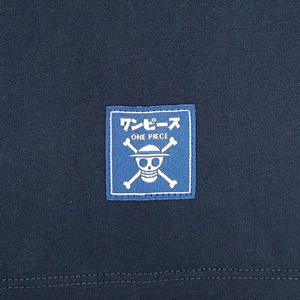 DOP-767-NV-S เสื้อยืดวันพีซ ลาย Law สีกรม 1 DOP-767-NV-S เสื้อยืดวันพีซ ลาย Law สีกรม 1
