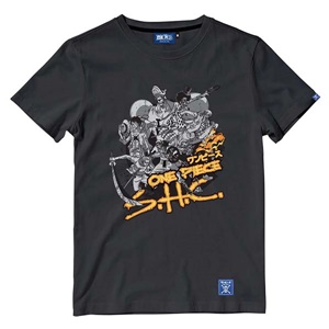 DOP-765-GY-S เสื้อยืดวันพีซ ลาย กลุ่มโจรสลัดหมวกฟาง สีเทา 1 DOP-765-GY-S เสื้อยืดวันพีซ ลาย กลุ่มโจรสลัดหมวกฟาง สีเทา 1
