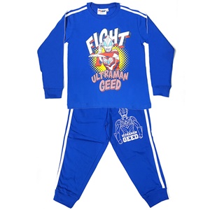 GEED-012-NV-S KIDS : ชุดวอร์ม เสื้อ+กางเกง อุลตร้าแมน geed สีกรม GEED-012-NV-S KIDS : ชุดวอร์ม เสื้อ+กางเกง อุลตร้าแมน geed สีกรม