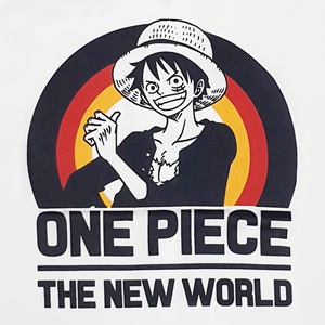 DOP-717-WH-M เสื้อยืดวันพีซ ลาย New World สีขาว (ผ้าชุดกีฬา) 1 DOP-717-WH-M เสื้อยืดวันพีซ ลาย New World สีขาว (ผ้าชุดกีฬา) 1