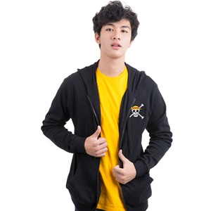 DOP-572-BK-XL : Jacket Onepiece ICON สีดำ DOP-572-BK-XL : Jacket Onepiece ICON สีดำ