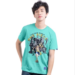 DOP-804-BU-S เสื้อยืดวันพีซ ลาย กลุ่มโจรสลัด สีน้ำเงิน DOP-804-BU-S เสื้อยืดวันพีซ ลาย กลุ่มโจรสลัด สีน้ำเงิน