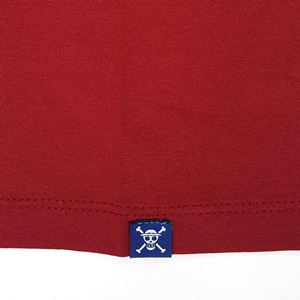 DOP-807-RE-S เสื้อยืดวันพีซ ลาย Luffy & Friends แดง 3 DOP-807-RE-S เสื้อยืดวันพีซ ลาย Luffy & Friends แดง 3