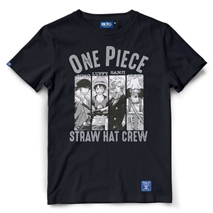 DOP-807-BK-L เสื้อยืดวันพีซ ลาย Luffy & Friends ดำ 0 DOP-807-BK-L เสื้อยืดวันพีซ ลาย Luffy & Friends ดำ 0