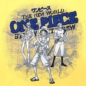 DOP-800-YE-L เสื้อยืดวันพีซ ลาย Sanji&Luffy&Zoro สีครีม 2 DOP-800-YE-L เสื้อยืดวันพีซ ลาย Sanji&Luffy&Zoro สีครีม 2