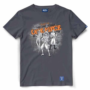 DOP-800-GY-XL เสื้อยืดวันพีซ ลาย Sanji&Luffy&Zoro สีเทา 1 DOP-800-GY-XL เสื้อยืดวันพีซ ลาย Sanji&Luffy&Zoro สีเทา 1