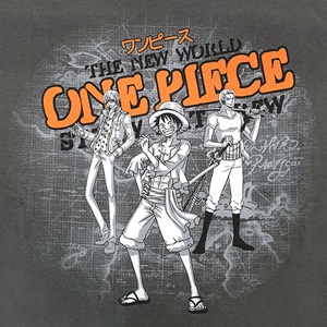 DOP-800-GY-XL เสื้อยืดวันพีซ ลาย Sanji&Luffy&Zoro สีเทา 2 DOP-800-GY-XL เสื้อยืดวันพีซ ลาย Sanji&Luffy&Zoro สีเทา 2