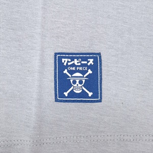 DOP-801-GY-S เสื้อยืดวันพีซ ลาย Zoro สีเทา 2 DOP-801-GY-S เสื้อยืดวันพีซ ลาย Zoro สีเทา 2