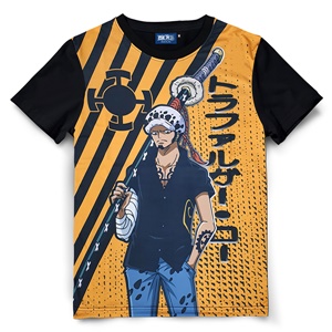 DOP-776-S เสื้อยืดสกรีนเต็มตัว ลาย Law 0 DOP-776-S เสื้อยืดสกรีนเต็มตัว ลาย Law 0