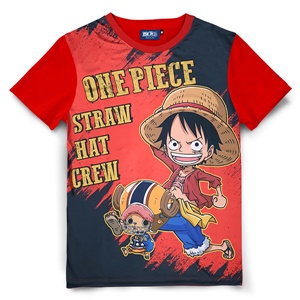 DOP-785-S เสื้อยืดสกรีนเต็มตัว ลาย Luffy & Chopper 0 DOP-785-S เสื้อยืดสกรีนเต็มตัว ลาย Luffy & Chopper 0
