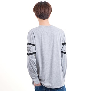 DOP-849-GY-S เสื้อแขนยาววันพีซ S.H.C สีเทา 0 DOP-849-GY-S เสื้อแขนยาววันพีซ S.H.C สีเทา 0