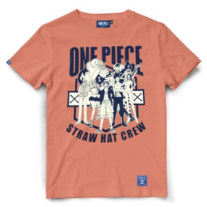 DOP-900-PI-S เสื้อยืดวันพีซ ลาย Luffy&Friends สีชมพู DOP-900-PI-S เสื้อยืดวันพีซ ลาย Luffy&Friends สีชมพู
