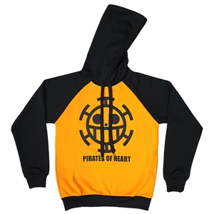 DOP-955-S เสื้อกันหนาววันพีซแขนยาวมีฮู้ด ลาย Law DOP-955-S เสื้อกันหนาววันพีซแขนยาวมีฮู้ด ลาย Law