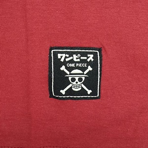 DOP-897-RE-S เสื้อยืดวันพีซ ลาย Luffy&Law สีแดง 3 DOP-897-RE-S เสื้อยืดวันพีซ ลาย Luffy&Law สีแดง 3