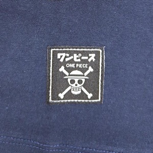 DOP-897-NV-S เสื้อยืดวันพีซ ลาย Luffy&Law สีกรม 3 DOP-897-NV-S เสื้อยืดวันพีซ ลาย Luffy&Law สีกรม 3