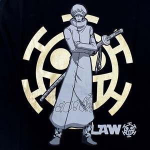 DOP-235L-BK-S เสื้อแขนยาววันพีซ Law สีดำ 2 DOP-235L-BK-S เสื้อแขนยาววันพีซ Law สีดำ 2