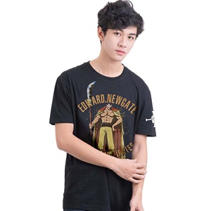 DOP-965-BK-S เสื้อยืดวันพีซ ลาย Edward สีดำ DOP-965-BK-S เสื้อยืดวันพีซ ลาย Edward สีดำ