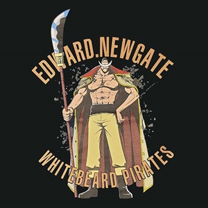 DOP-965-BK-S เสื้อยืดวันพีซ ลาย Edward สีดำ 1 DOP-965-BK-S เสื้อยืดวันพีซ ลาย Edward สีดำ 1