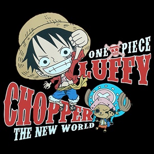 DOP-632-BK-S เสื้อยืดวันพีซ ลาย Luffy&Chopper สีดำ 1 DOP-632-BK-S เสื้อยืดวันพีซ ลาย Luffy&Chopper สีดำ 1