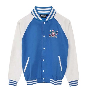 DOP-961-BU-S Jacket OP Chopper สีฟ้า 1 DOP-961-BU-S Jacket OP Chopper สีฟ้า 1