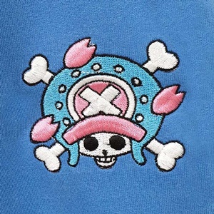 DOP-961-BU-S Jacket OP Chopper สีฟ้า 2 DOP-961-BU-S Jacket OP Chopper สีฟ้า 2
