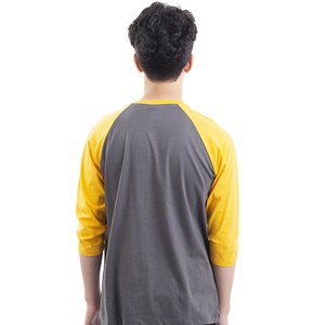 DOP-986-GY-S เสื้อแขนสามส่วนวันพีซ ลาย Law สีเทา-ส้ม 0 DOP-986-GY-S เสื้อแขนสามส่วนวันพีซ ลาย Law สีเทา-ส้ม 0