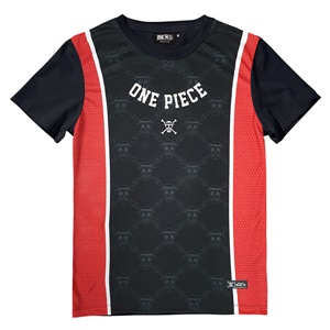 DOP-871-S เสื้อยืดผ้ากีฬาวันพีซ สีดำแถบแดง 1 DOP-871-S เสื้อยืดผ้ากีฬาวันพีซ สีดำแถบแดง 1