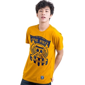 DOP-936-YE-M เสื้อยืดวันพีซ ลาย Icon Luffy สีเหลือง DOP-936-YE-M เสื้อยืดวันพีซ ลาย Icon Luffy สีเหลือง