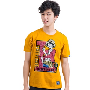 DOP-859-YE-S Tees OP Luffy สีเหลือง DOP-859-YE-S Tees OP Luffy สีเหลือง