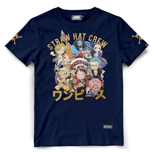 DOP-1115-NV-L เสื้อยืดวันพีซ ลาย Stampede SHC สีกรม DOP-1115-NV-L เสื้อยืดวันพีซ ลาย Stampede SHC สีกรม