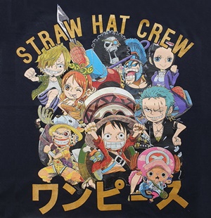 DOP-1115-NV-L เสื้อยืดวันพีซ ลาย Stampede SHC สีกรม 2 DOP-1115-NV-L เสื้อยืดวันพีซ ลาย Stampede SHC สีกรม 2